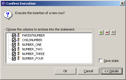 confirm dialog